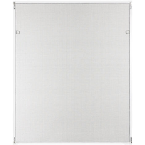 Alu Fliegengitter Fenster Mückenschutz Insektenschutz 100x120 cm weiß