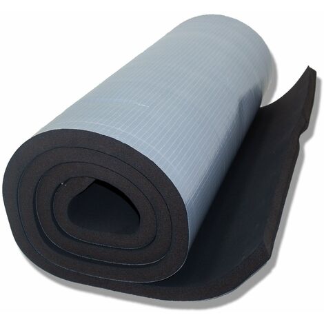Kautschukmatte 4m x 1m x 25 mm 4qm Kautschukplatte Dämmmatte selbstklebend (1/3)