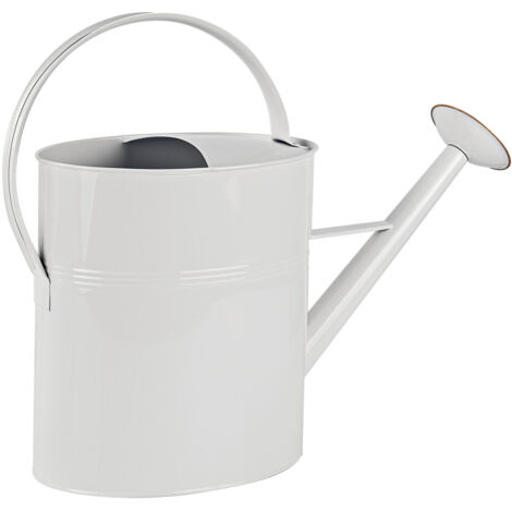 Metallgießkanne Victoria 10l weiß (1/3)