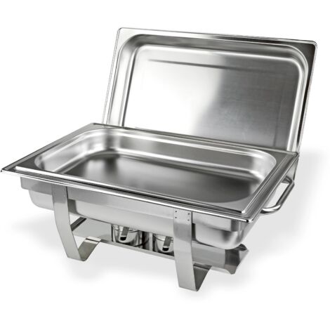 Speisenwärmer 1 Schale Speisewärmer Buffetwärmer Warmhaltebehälter Chafing Dish (1/5)