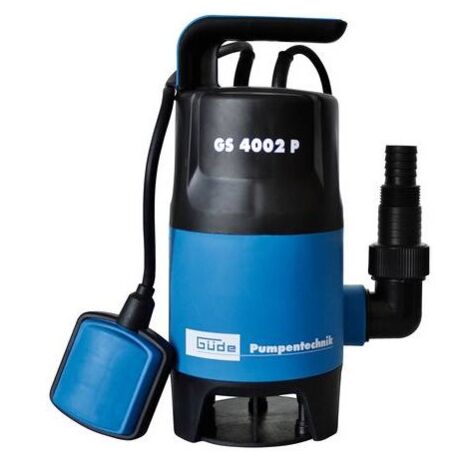 Schmutzwasserpumpe Tauchpumpe Pumpe mit Schwimmerschalter 7500 l/h Güde 4002P