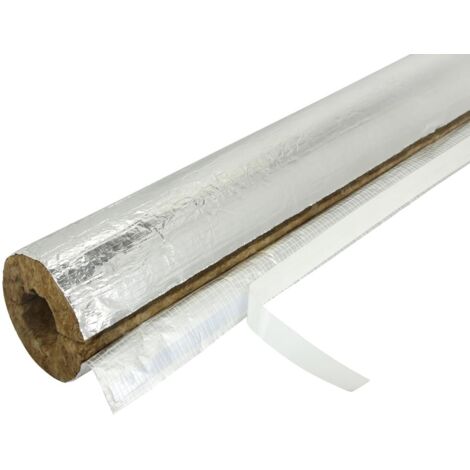 Austroflex Steinwolle Rohrschale alukaschiert 48x23 mm 50% EnEV