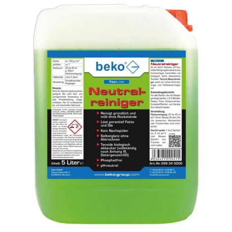 TecLine Neutralreiniger 5 l Kanister (1/4)