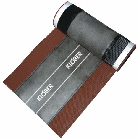 Uni Roll Firstrolle 300mm x 5m dunkelbraun luftdruchlässigem PP-Vlies