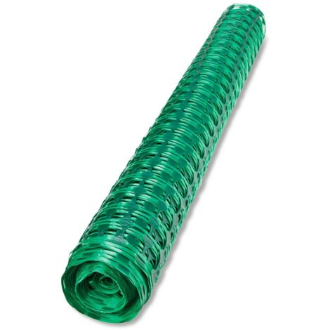 Schutznetz / Bauzaun 30x1 Meter grün (1/5)