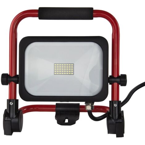 LED-Strahler Baustrahler 20 Watt tragbar Werkstattlampe Arbeitslampe Leuchte (1/5)