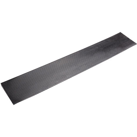 Auffahrrampe Bordsteinrampe 900x150x25mm Gummi Rampe Schwellenrampe Auffahrhilfe (1/5)