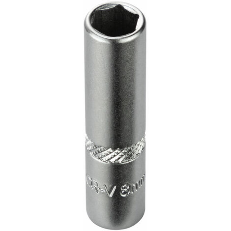 Stecknuss Sechskant 9mm 6 Kant 1/4" Lang (CR-V
