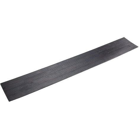 Auffahrrampe Bordsteinrampe 900x140x15mm Gummi Rampe Schwellenrampe Auffahrhilfe (1/5)