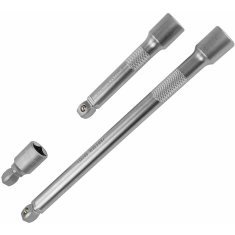 Mr.wintek 9-teiliges Wobble-Verlängerungssatz – Chrom-Vanadium-Stahl, 1/4", 3/8", 1/2" Antrieb, 50–250 Mm