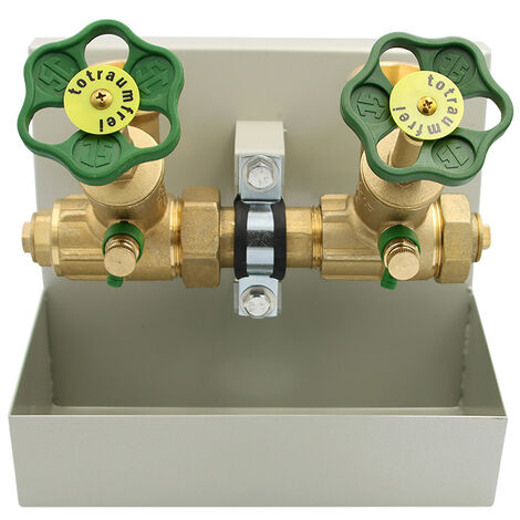 ATV-Station Wasserverteiler Anschlussgewinde 1 1/2, G 1", 2-fach