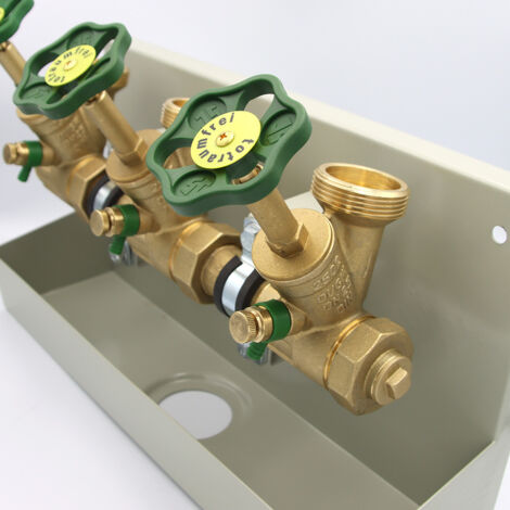 ATV-Station Wasserverteiler oberes Anschlussgewinde 1 1/2, G 1" 3fach