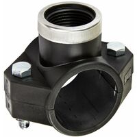Gebo PE Rohr Anbohrsattel 25 mm x 3/4 Zoll Innengewinde Kunststoff Anbohrschelle
