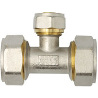 Klemmring Schraubfitting T-Stück 26x16x26 mm reduziert Verbundrohr
