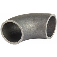 Schweissbogen 1/2 Zoll 21,3mm 90° kurz DN15 Rohrbogen schwarz