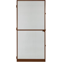 Alu Fliegengitter-Tür 95x210 cm braun