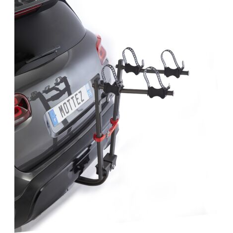 Porte-vélo 2 vélos électriques suspendus sur attelage JUPITER 2 ELEC