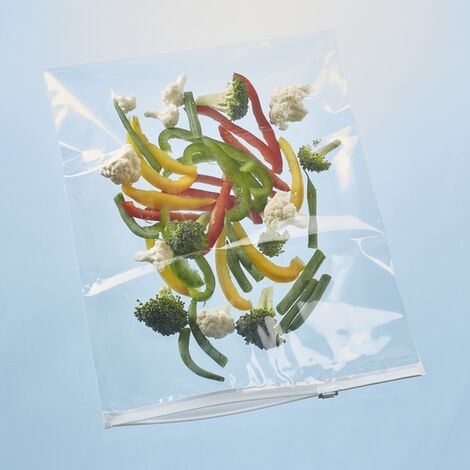 Lot de 20 sachets d'emballage avec curseur 10 x 8 cm (1/5)