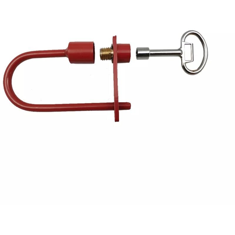 Cadenas pompier polyvalent (9mm/11mm) avec clé (9mm) fournie
