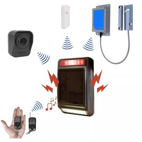 Security Kit avec 2 télécommandes et 1 récepteur extérieur, Autres  systèmes de domotique