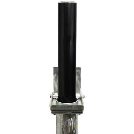 Ultra Secure – Borne escamotable de sécurité noire – Acier haute-résistance – Verrou intégré – Hauteur 480 mm – Pour espaces de stationnement - RB-200B