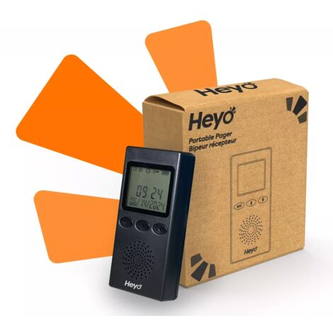 Bipeur récepteur mobile supplémentaire - Portée 700 mètres (HEYO)