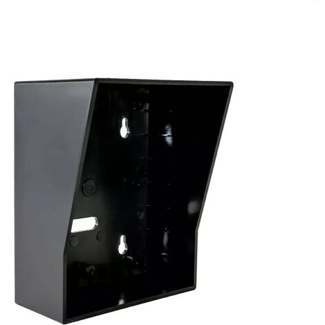 Ultra Secure – Visière noire pour platine de rue interphone UltraCOM2 et UltraCOM3 – Protection contre intempéries – Fixation par vis – Dimensions 160x138x85mm