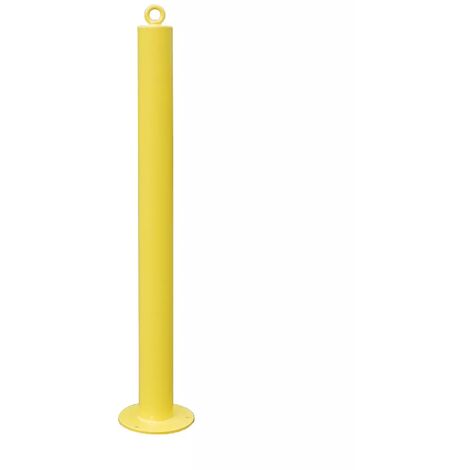 Potelet fixe à boulonner 900F-76-Y JAUNE avec oeillet (1/5)