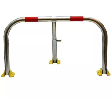 Ultra Secure – Arceau de parking galvanisé avec serrure intégrée – Acier 2 mm – Dimensions 860x470x280 mm – Sécurisé avec 2 clés