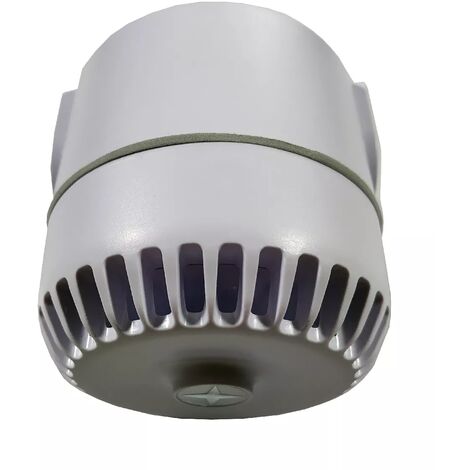Ultra Secure – Sirène d'alarme filaire déportée blanche – Résistante à l'eau IP65 – 32 tonalités réglables – Volume ajustable 2 niveaux