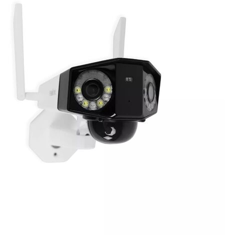 Caméra Surveillance 4G VTCWORLD SmartCam – 4K, Double Objectif, Zoom X6