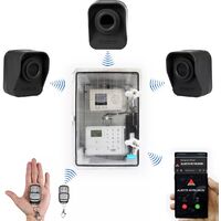 Kit "protection agricole" - Point d'alerte GSM 4G IP65 + 3 détecteurs de mouvement sur piles (DA600+/KP)