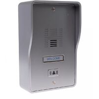 Ultra Secure – Interphone GSM 4G anti-vandale IP65 – Déverrouillage à distance – 3 numéros programmables – Compatible VoLTE