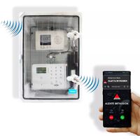 Point d'alerte GSM sécurisé - Sans-fil 900m transmission 2G+3G+4G - Protection ouverture transparente serrures (DA600+)