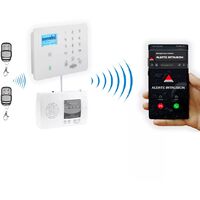 Kit à composer récepteur PRO 900m & transmetteur GSM 4G compatible détection intérieure (KP) et extérieure (DA600+)