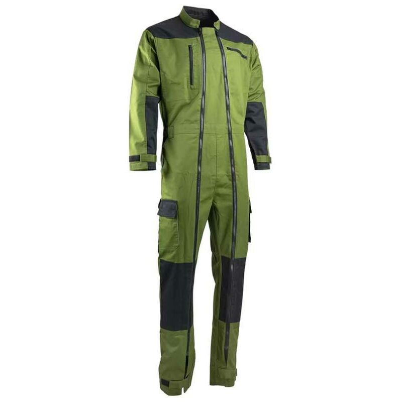 Combinaison de travail agricole homme Trident LMA - Couleur Vert/Noir - Taille Vêtement 3XL