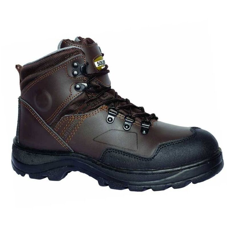 Chaussures de travail montantes FARM Solidur - Couleur Marron - Pointure chaussures 43