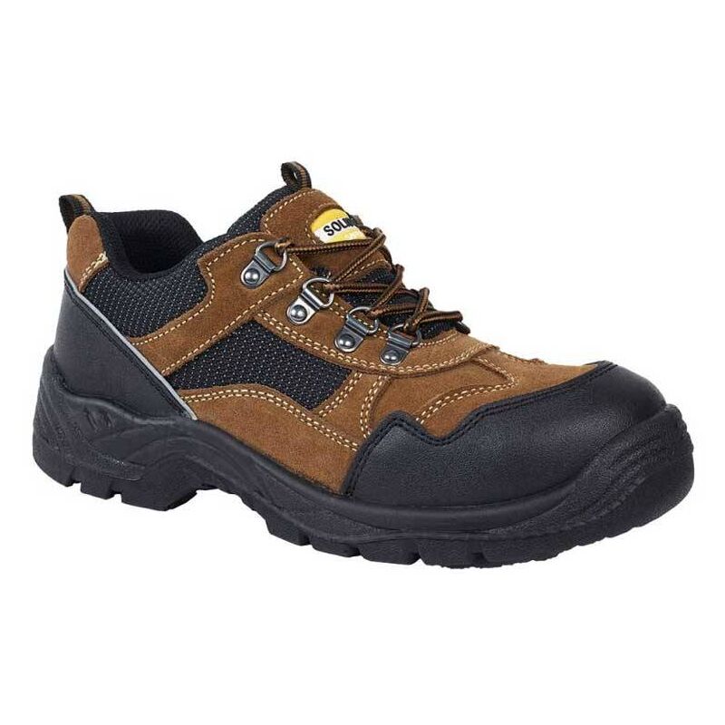 Chaussures de sécurité basses S3 Dales mixte Solidur - Couleur Marron - Pointure chaussures 40