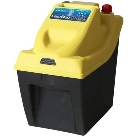 Lacme – Électrificateur de clôture portatif à pile 10kV – 2.5 km – Connectable à énergie solaire – Tension de crête 10 000 V