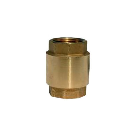 Clapet anti-retour femelle/femelle en laiton - X Taille 2