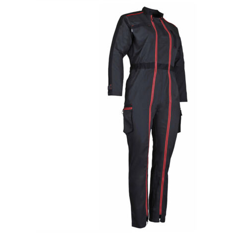 Combinaison De Travail Agricole Femme Colline LMA Couleur Gris noir combinaison-de-travail-agricole-femme-colline-lma-couleur-gris-noir
