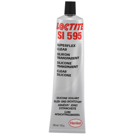 Loctite SI 595 - Silicone translucide -  100 ml (1/2)