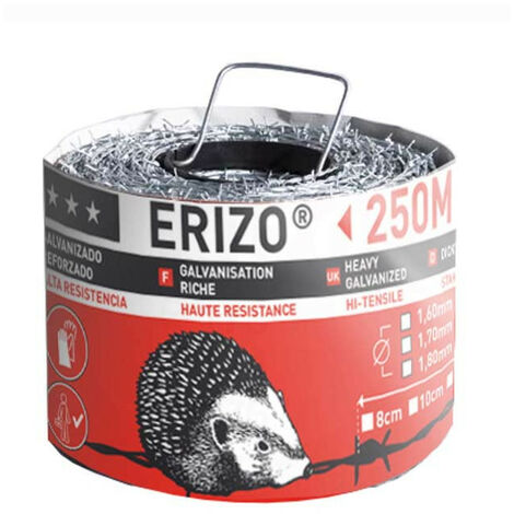 Ronce fil barbelé Erizo type Moto 1.7 mm (1/2)