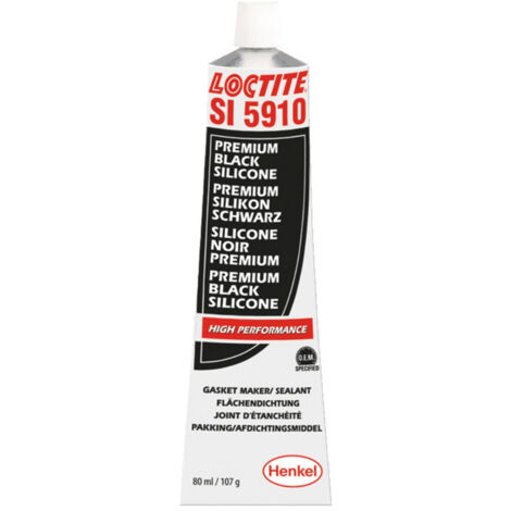 Loctite SI 5910 - Silicone noir carter embouti - 80 ml
