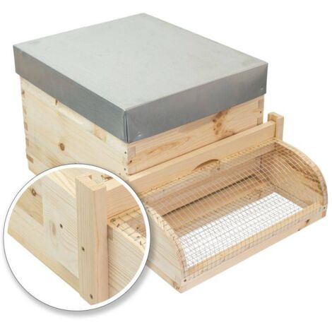 Muselière en bois anti frelon asiatique