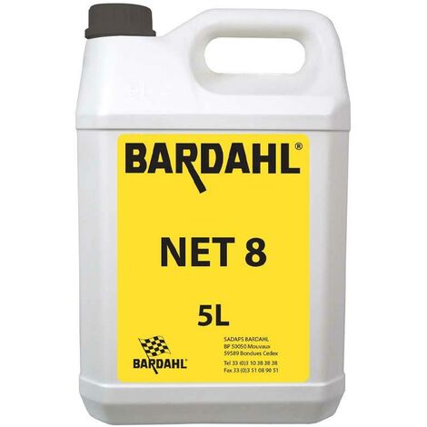 Bardahl – Nettoyant engins concentré 5 litres – Dégraissant efficace pour véhicules – Compatible haute pression et canons à mousse
