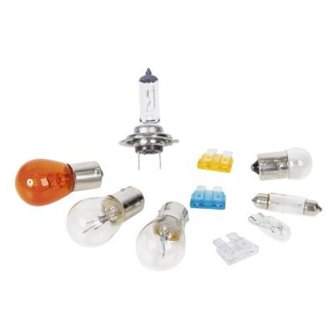 Coffret composé d'ampoules et de fusibles H7