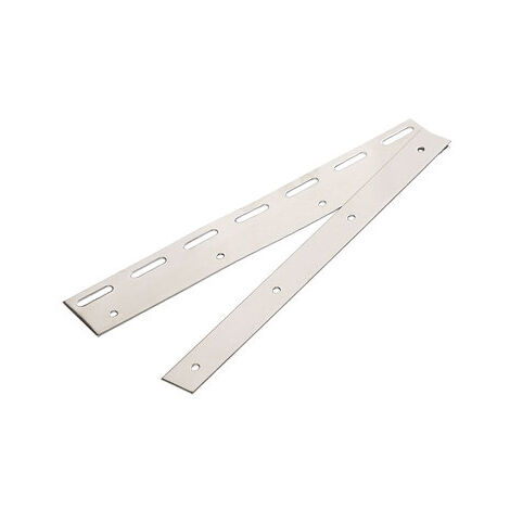 Tôle basculante pour bandes PVC - X Longueur 20 cm