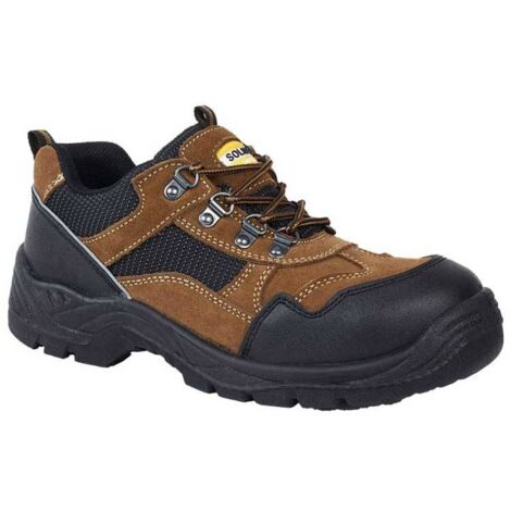 Chaussures de sécurité basses S3 Dales mixte Solidur - Couleur Marron - Pointure chaussures 40