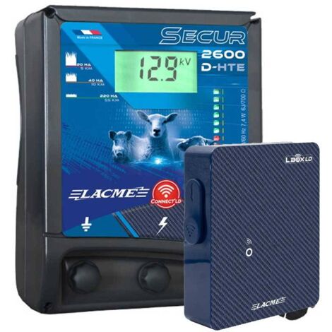 Pack Electrificateur L.Box + Secur 2600 RF HTE Lacmé